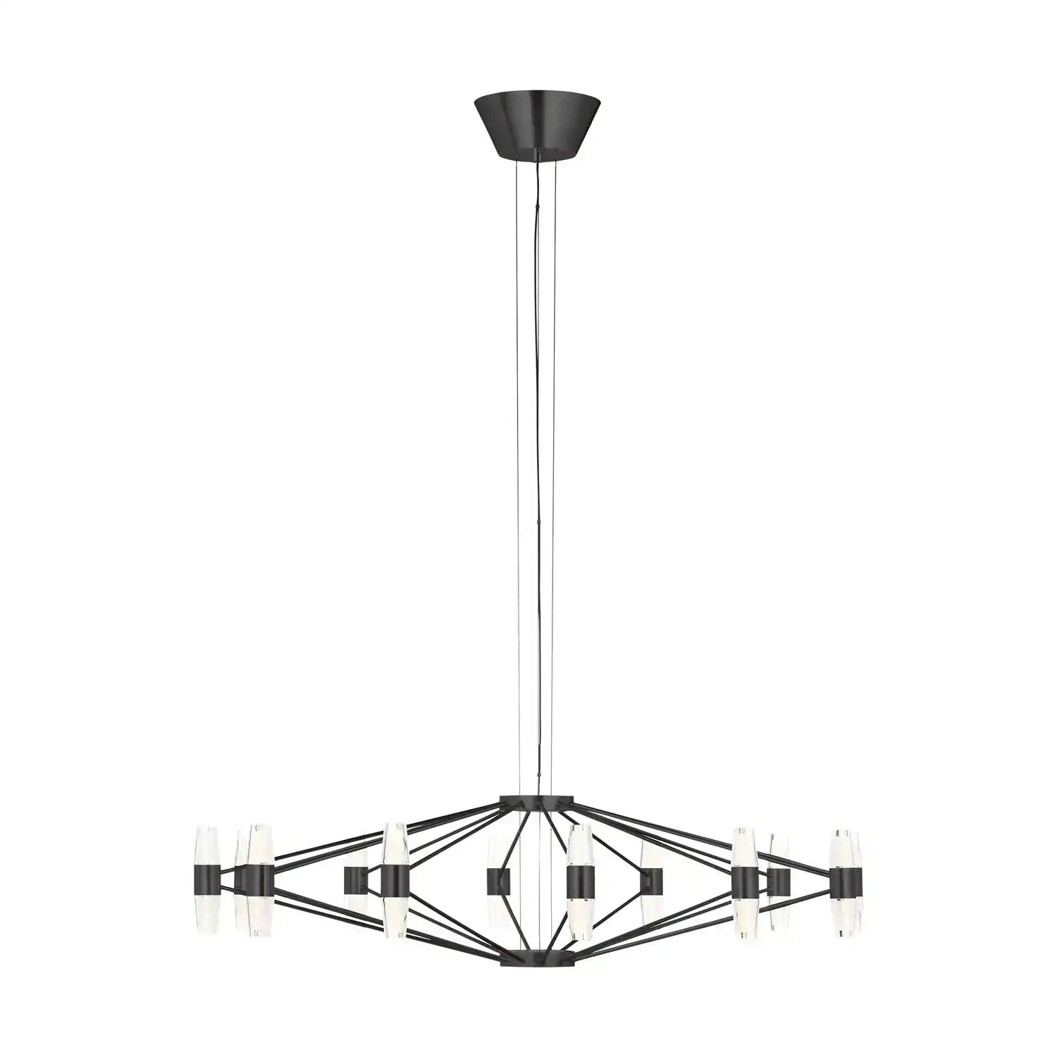 VISUAL COMFORT MODERN, LASSELL CHANDELIER, CHANDELIER LIGHT
