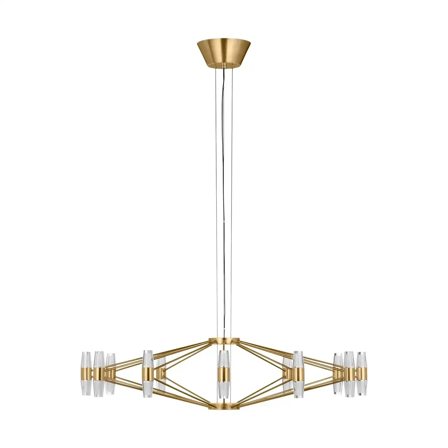 VISUAL COMFORT MODERN, LASSELL CHANDELIER, CHANDELIER LIGHT