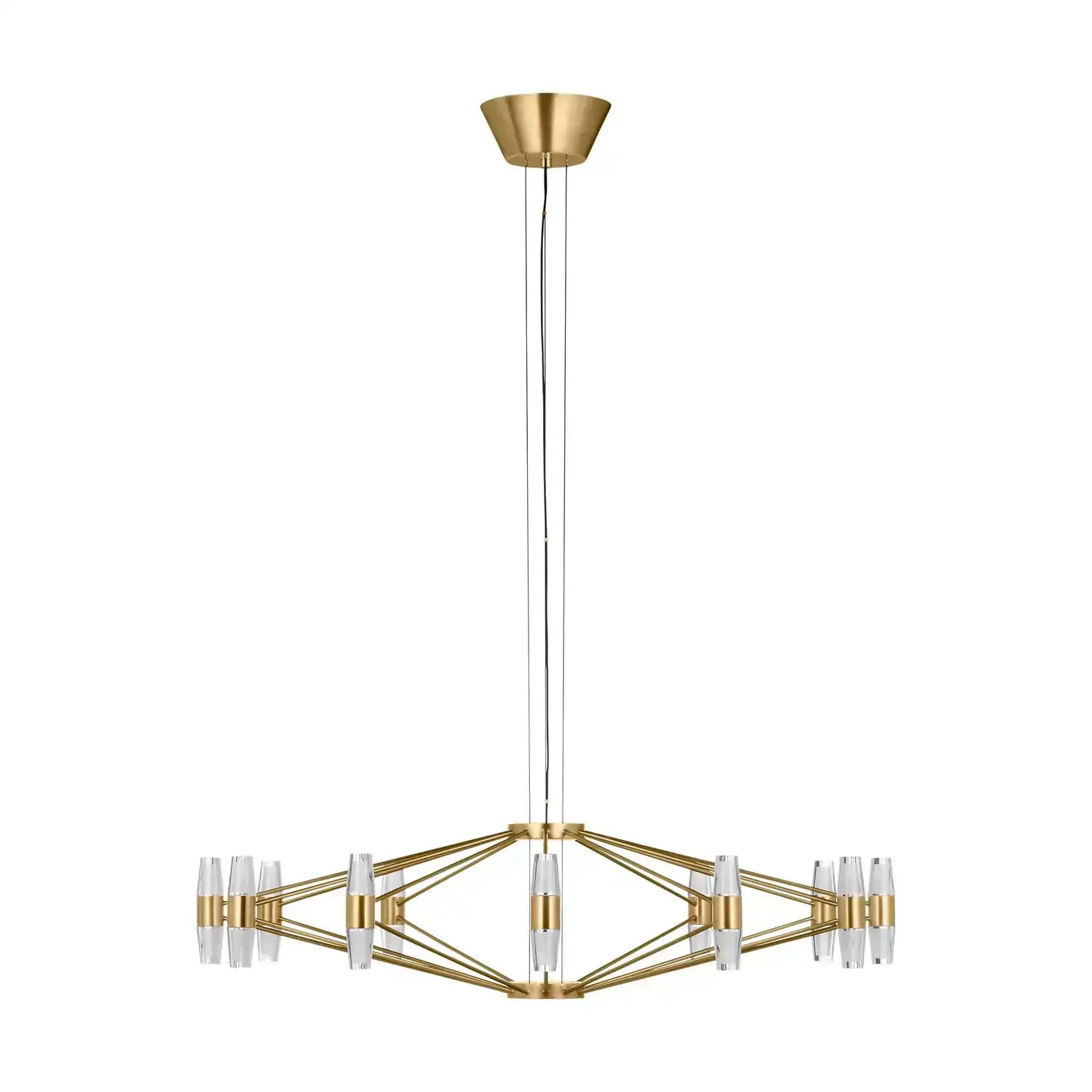 VISUAL COMFORT MODERN, LASSELL CHANDELIER, CHANDELIER LIGHT