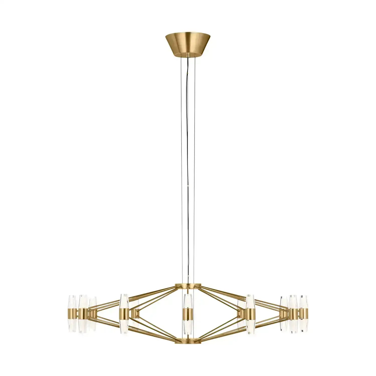 VISUAL COMFORT MODERN, LASSELL CHANDELIER, CHANDELIER LIGHT