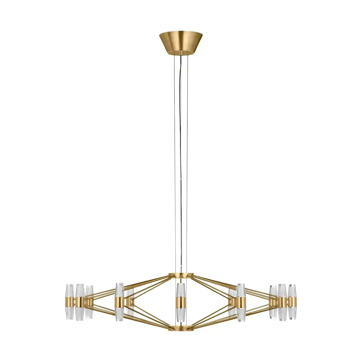 VISUAL COMFORT MODERN, LASSELL CHANDELIER, CHANDELIER LIGHT