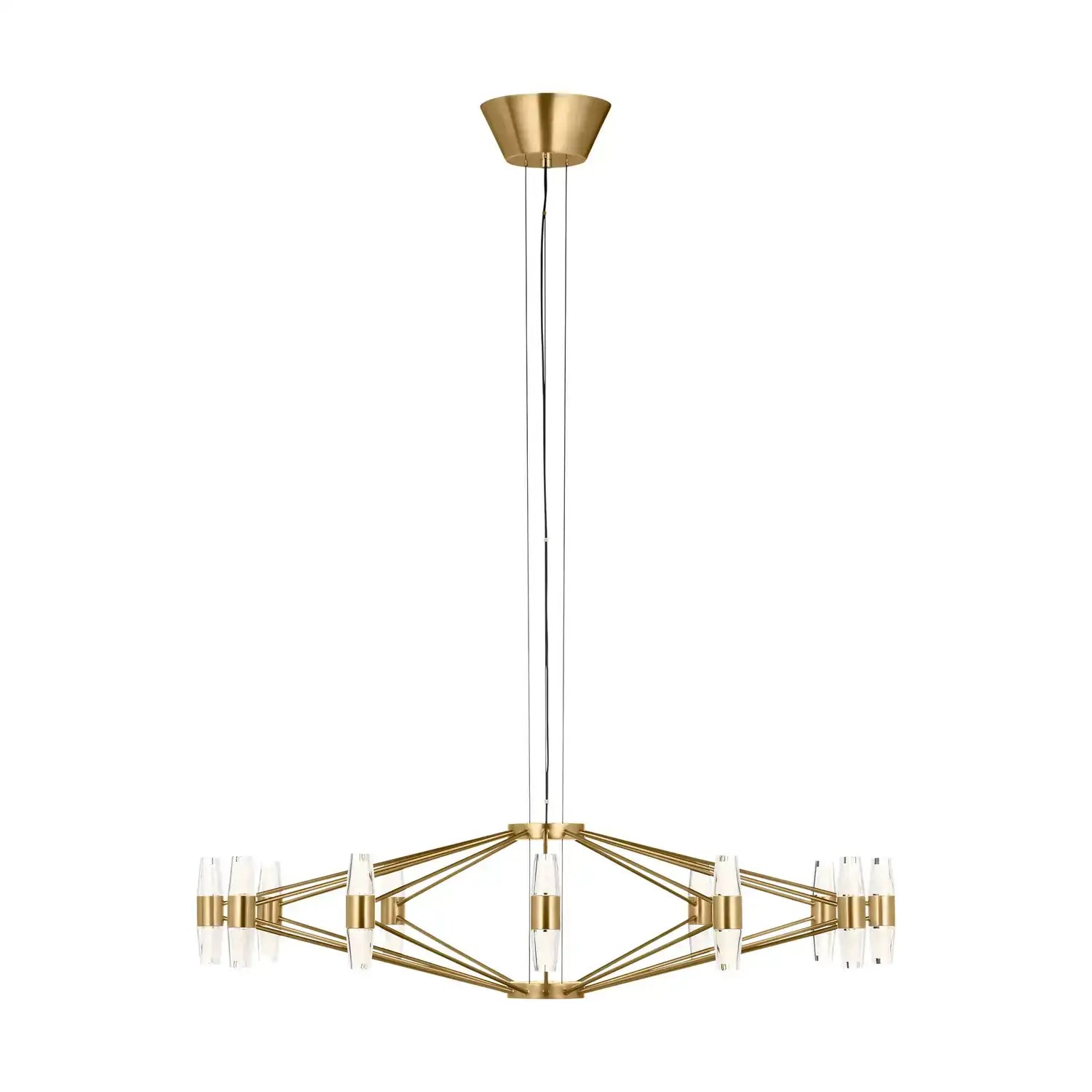 VISUAL COMFORT MODERN, LASSELL CHANDELIER, CHANDELIER LIGHT