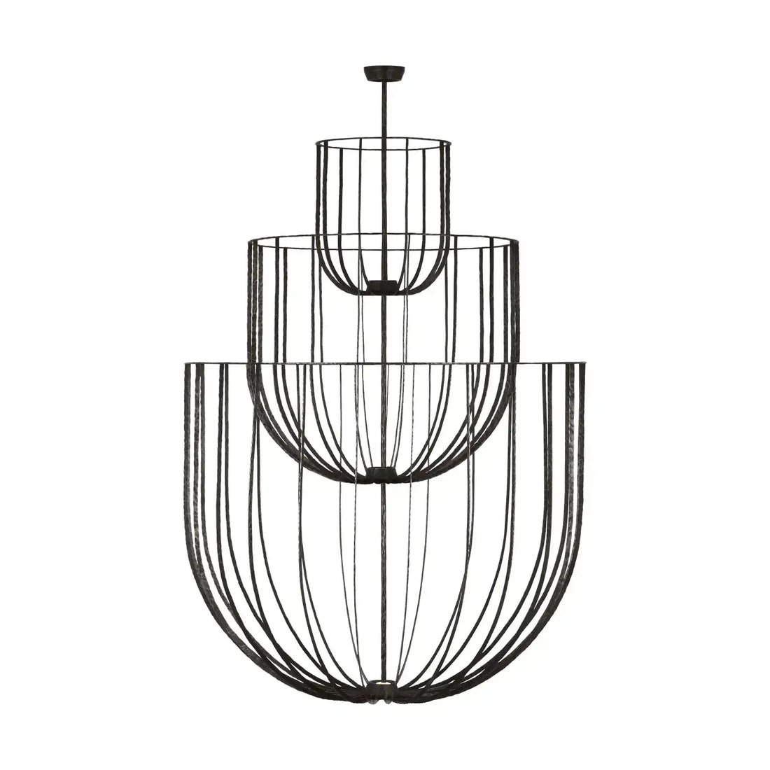 VISUAL COMFORT MODERN, SANCHI GRANDE THREE TIER CHANDELIER, CHANDELIER LIGHT