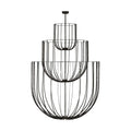 VISUAL COMFORT MODERN, SANCHI GRANDE THREE TIER CHANDELIER, CHANDELIER LIGHT