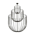 VISUAL COMFORT MODERN, SANCHI GRANDE THREE TIER CHANDELIER, CHANDELIER LIGHT