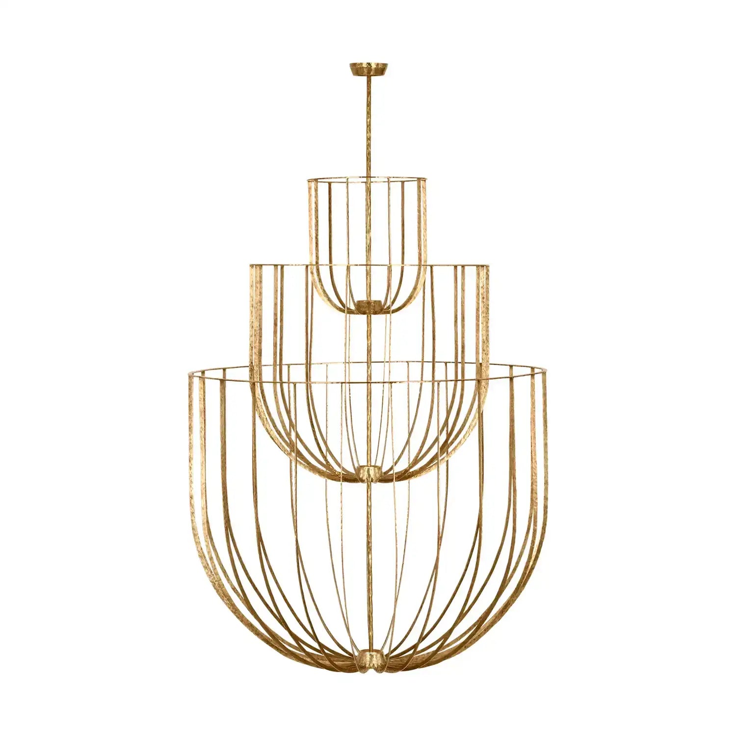 VISUAL COMFORT MODERN, SANCHI GRANDE THREE TIER CHANDELIER, CHANDELIER LIGHT