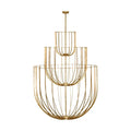 VISUAL COMFORT MODERN, SANCHI GRANDE THREE TIER CHANDELIER, CHANDELIER LIGHT