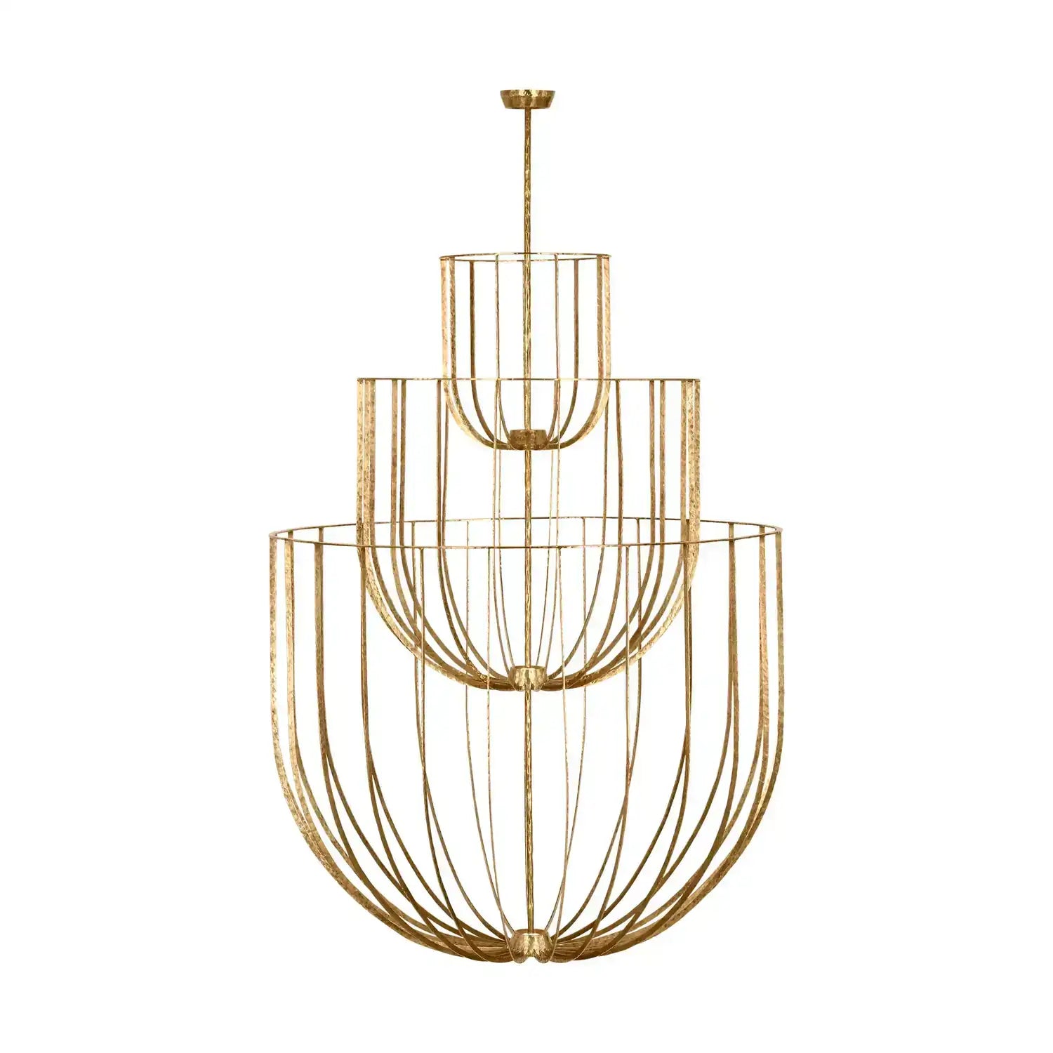 VISUAL COMFORT MODERN, SANCHI GRANDE THREE TIER CHANDELIER, CHANDELIER LIGHT
