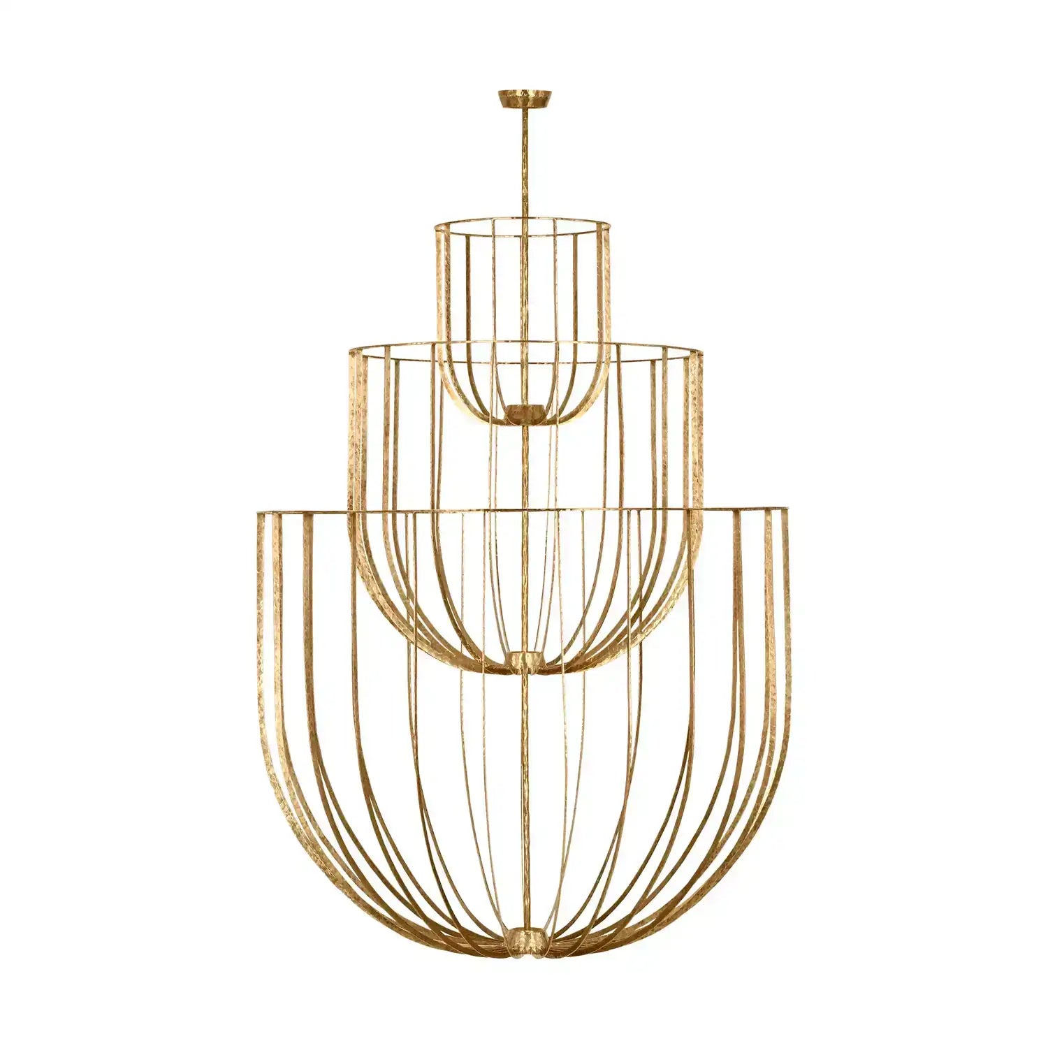 VISUAL COMFORT MODERN, SANCHI GRANDE THREE TIER CHANDELIER, CHANDELIER LIGHT