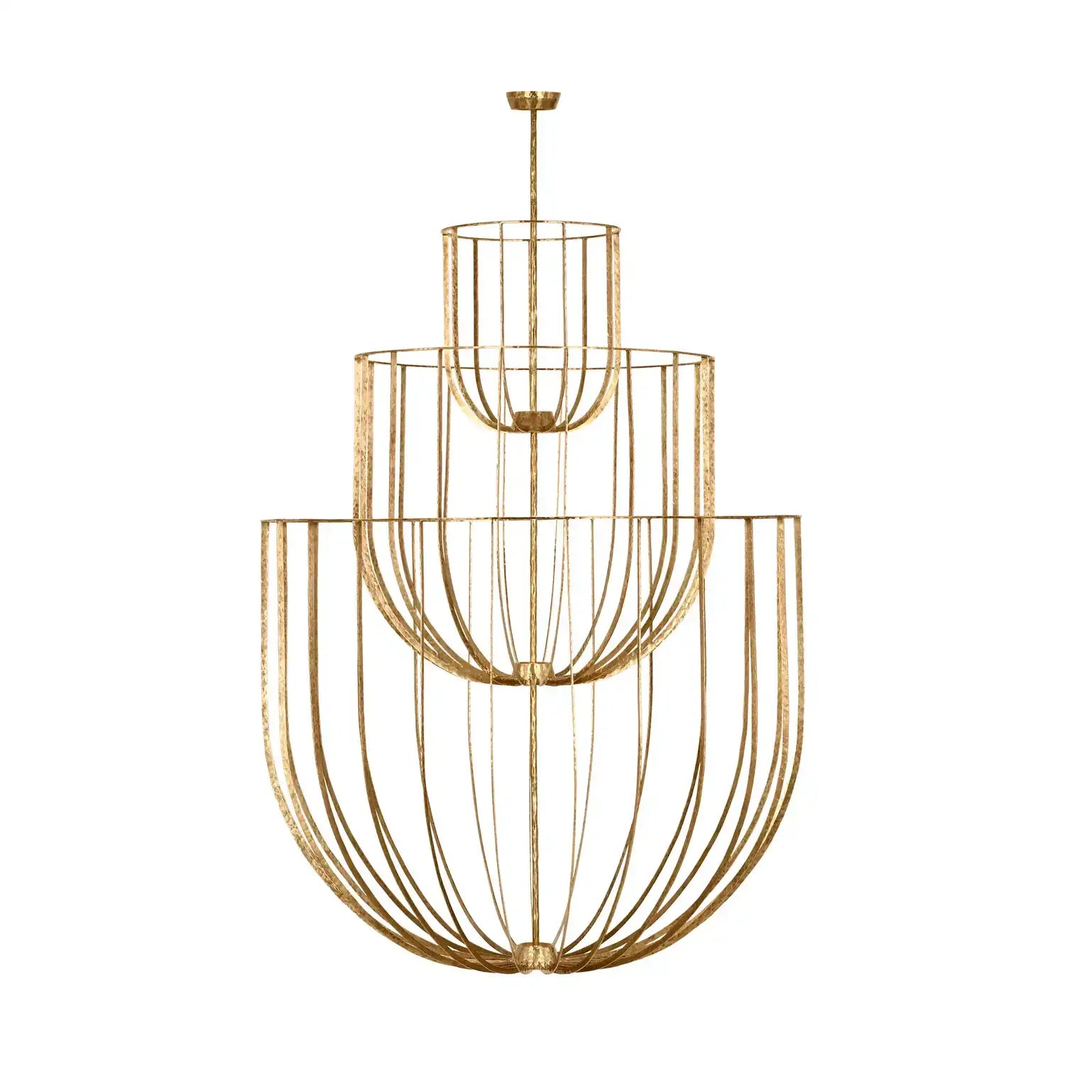 VISUAL COMFORT MODERN, SANCHI GRANDE THREE TIER CHANDELIER, CHANDELIER LIGHT