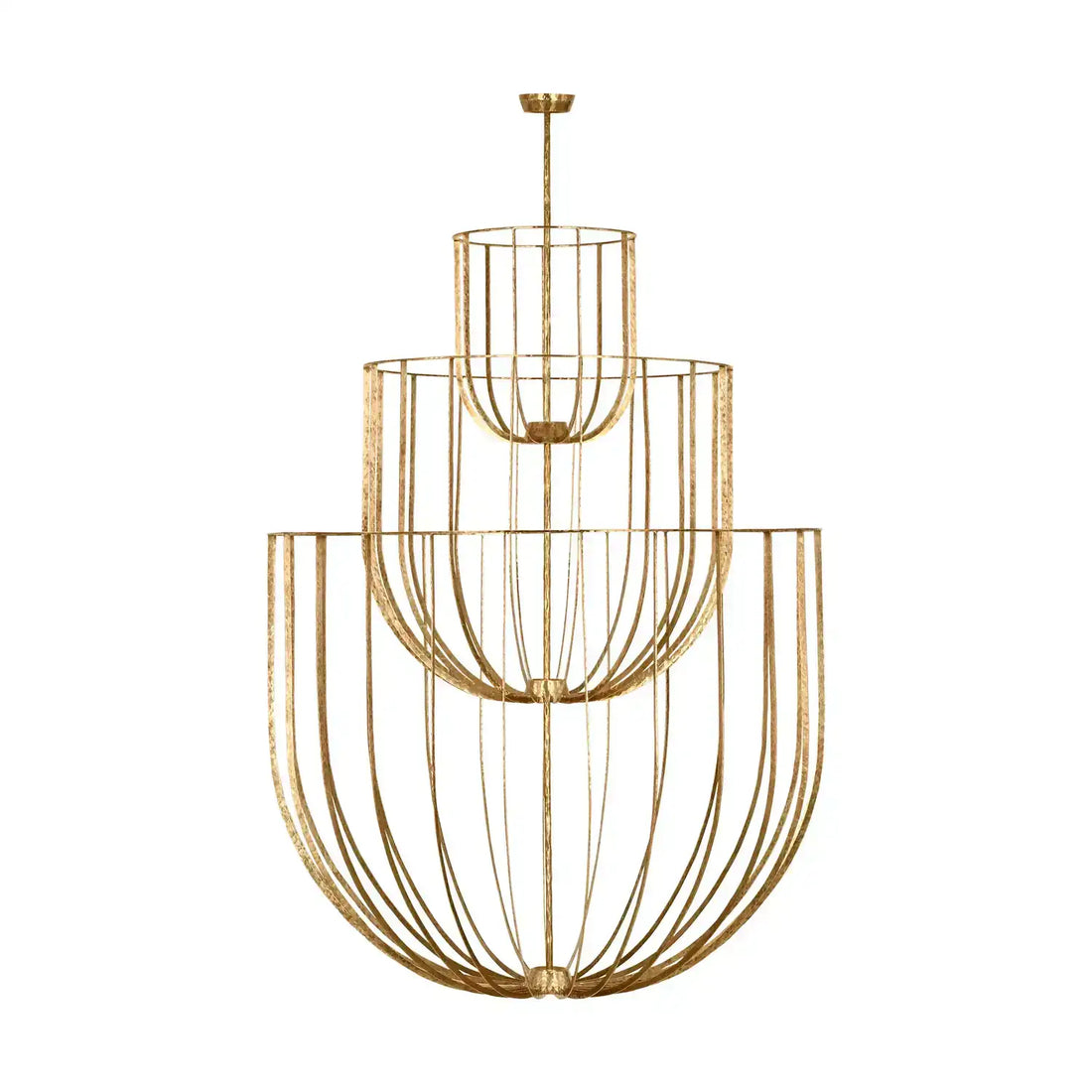 VISUAL COMFORT MODERN, SANCHI GRANDE THREE TIER CHANDELIER, CHANDELIER LIGHT