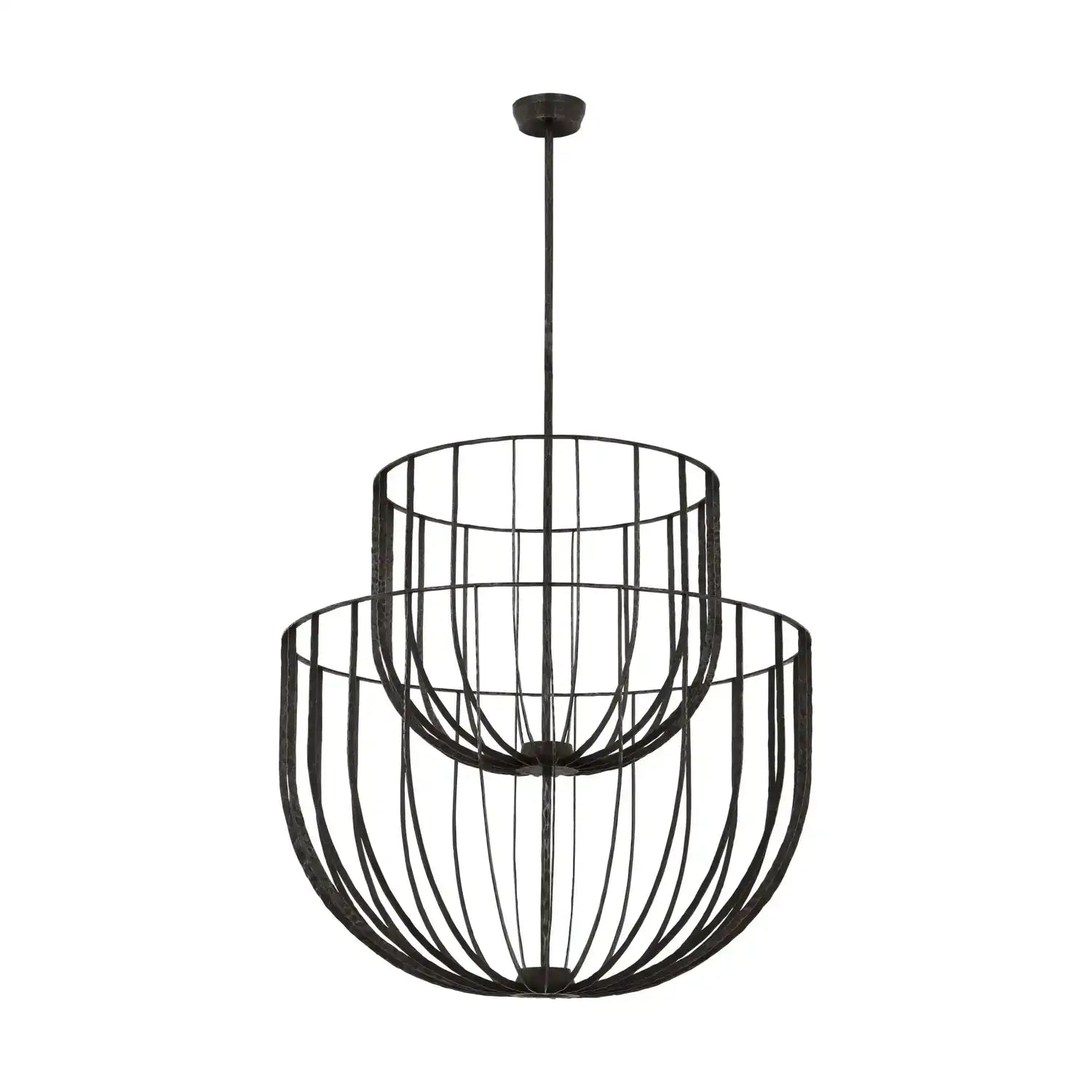 VISUAL COMFORT MODERN, SANCHI TWO TIER CHANDELIER, CHANDELIER LIGHT