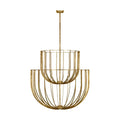 VISUAL COMFORT MODERN, SANCHI TWO TIER CHANDELIER, CHANDELIER LIGHT