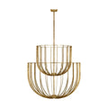VISUAL COMFORT MODERN, SANCHI TWO TIER CHANDELIER, CHANDELIER LIGHT