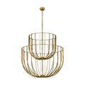 VISUAL COMFORT MODERN, SANCHI TWO TIER CHANDELIER, CHANDELIER LIGHT