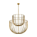 VISUAL COMFORT MODERN, SANCHI TWO TIER CHANDELIER, CHANDELIER LIGHT