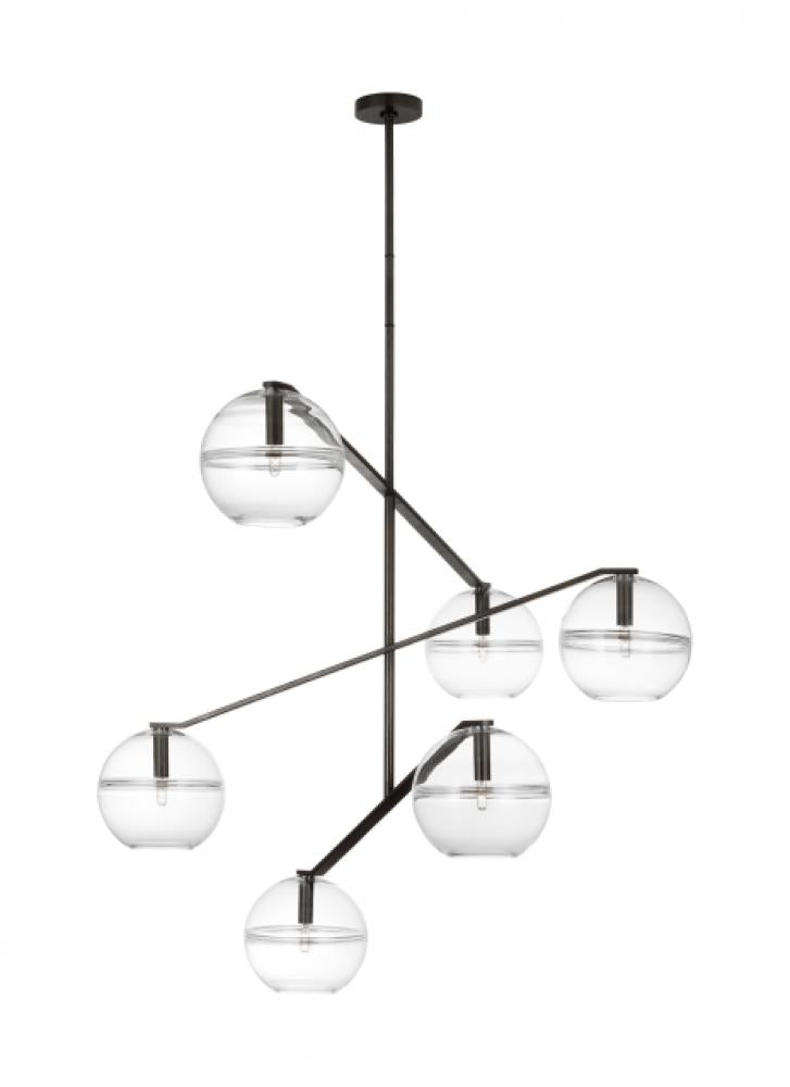 VISUAL COMFORT MODERN, LOWING GRANDE CHANDELIER, CHANDELIER LIGHT