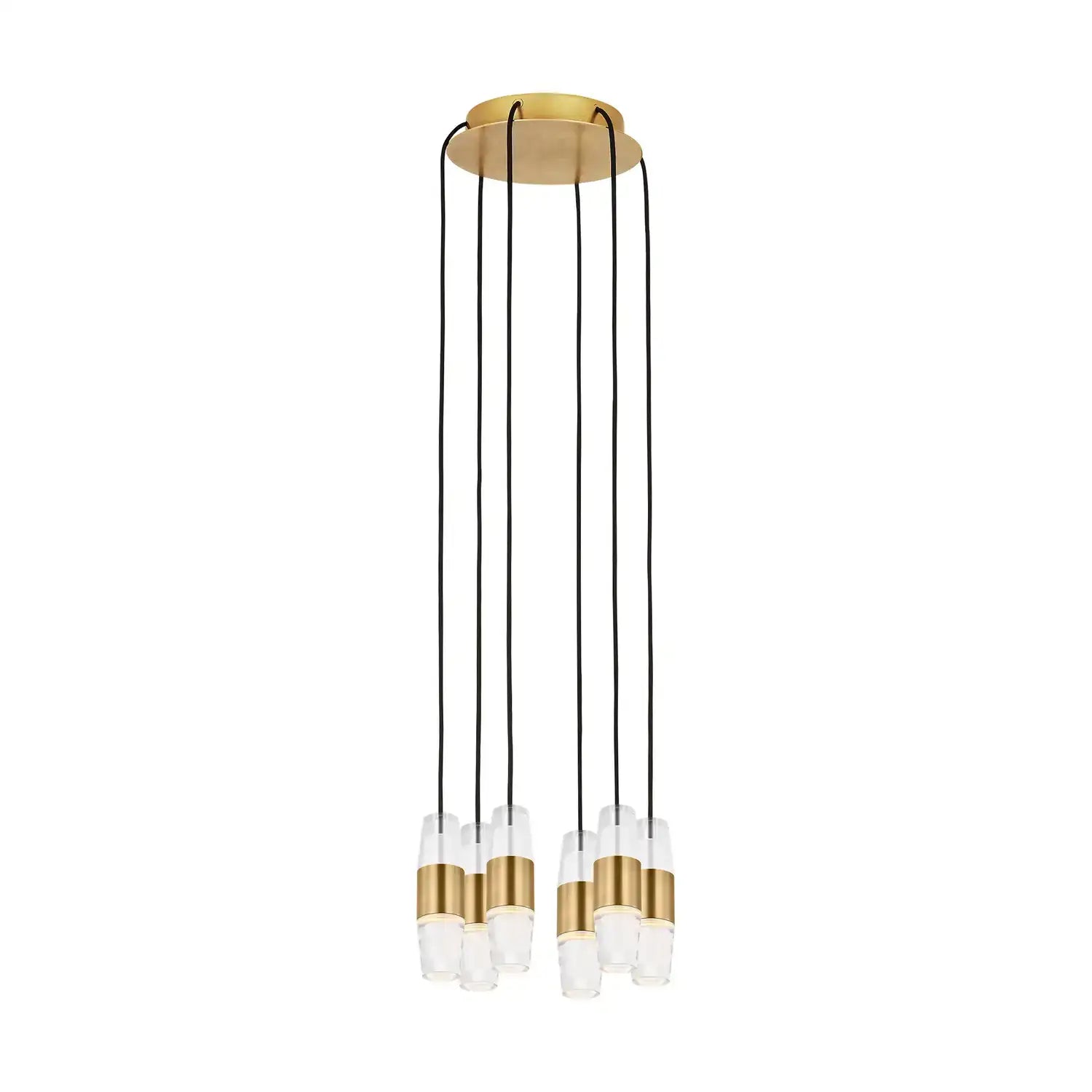 VISUAL COMFORT MODERN, LASSELL CHANDELIER, CHANDELIER LIGHT