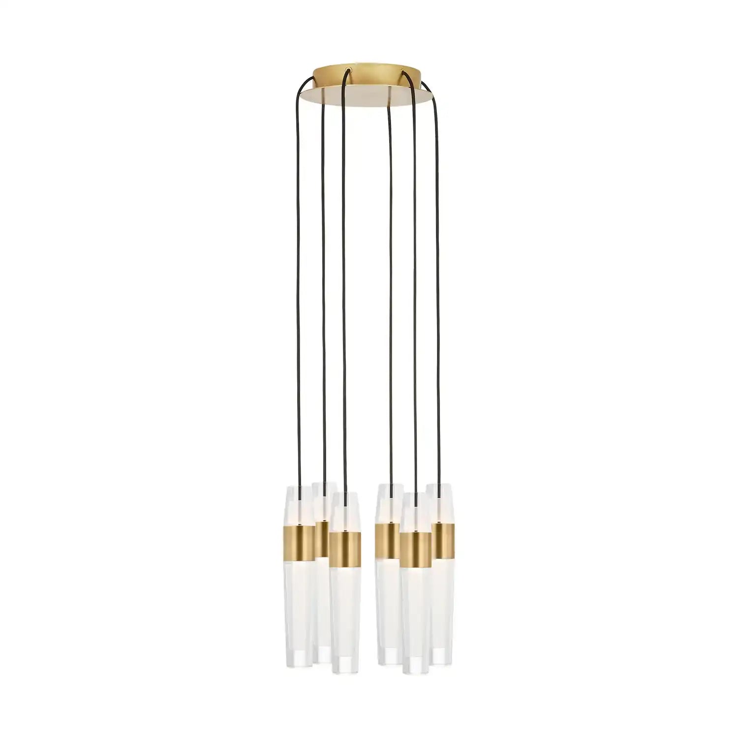 VISUAL COMFORT MODERN, LASSELL CHANDELIER, CHANDELIER LIGHT