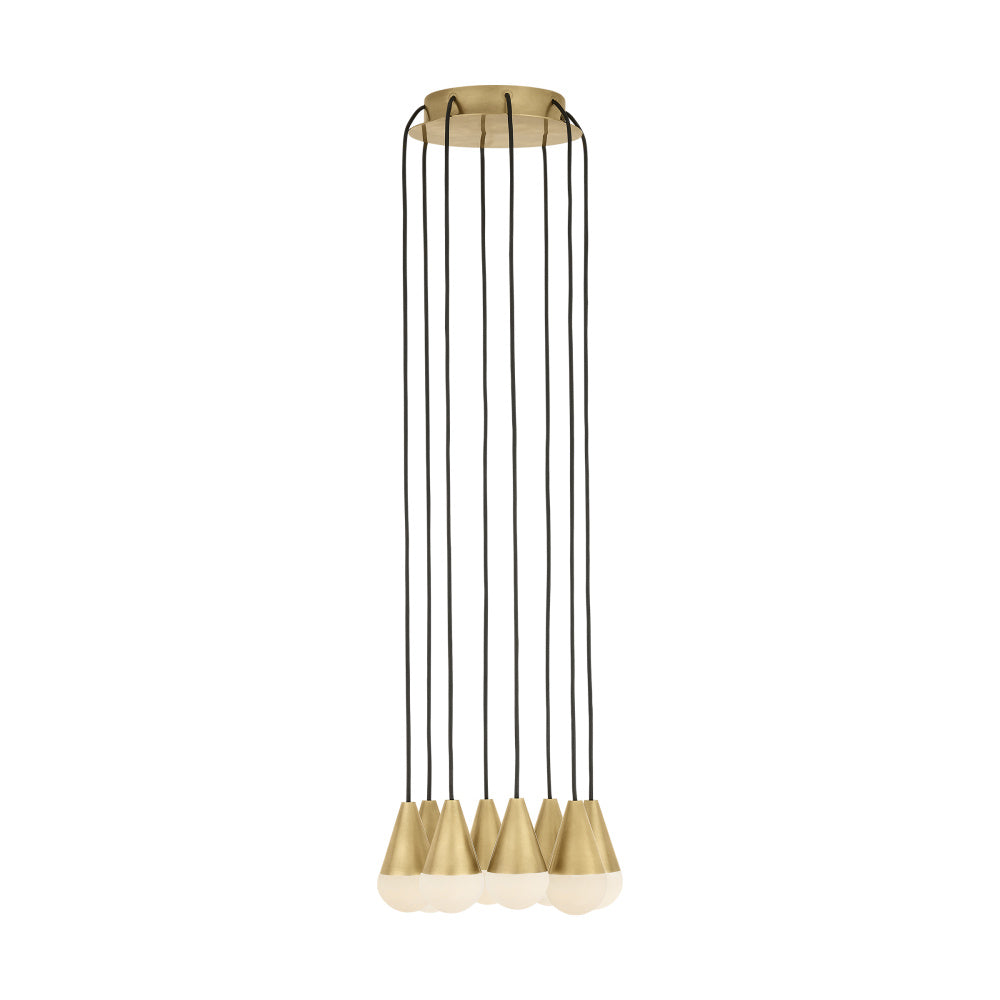 VISUAL COMFORT MODERN, CUPOLA ALABASTER LIGHT CHANDELIER, CHANDELIER LIGHT