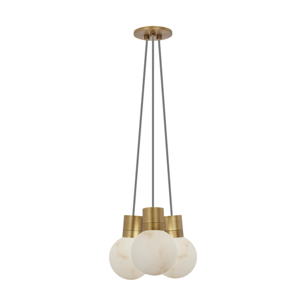 VISUAL COMFORT MODERN, MINA ALABASTER CHANDELIER, CHANDELIER LIGHT
