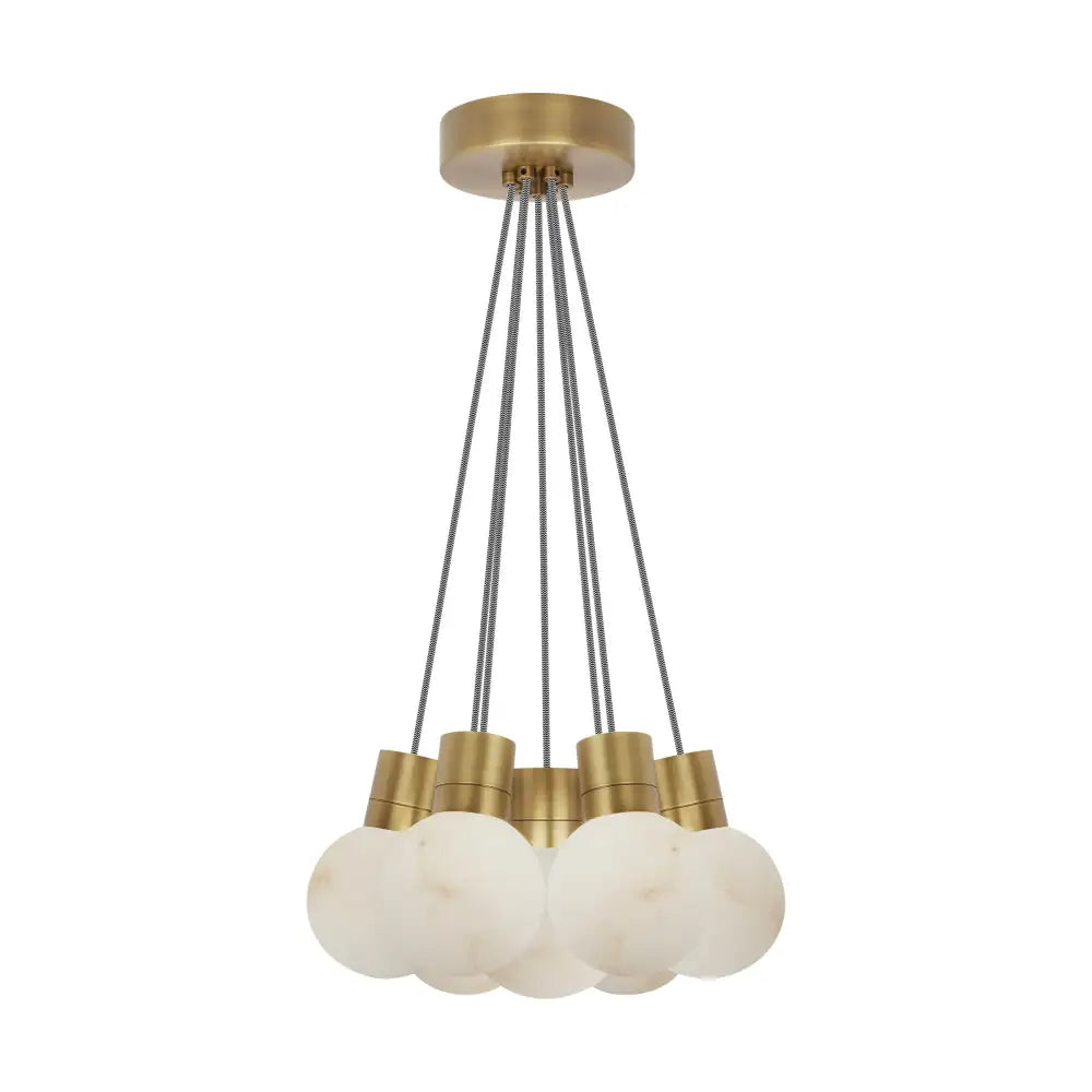 VISUAL COMFORT MODERN, MINA ALABASTER CHANDELIER, CHANDELIER LIGHT