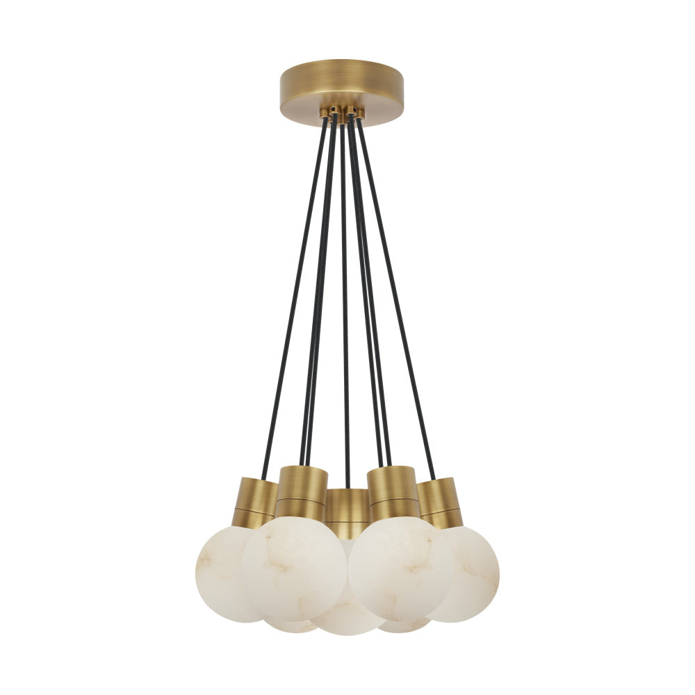 VISUAL COMFORT MODERN, MINA ALABASTER CHANDELIER, CHANDELIER LIGHT