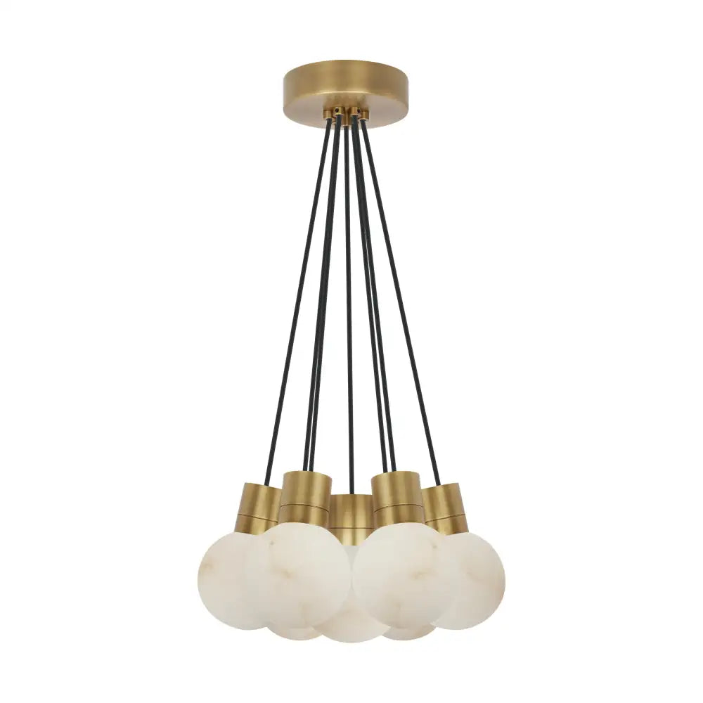 VISUAL COMFORT MODERN, MINA ALABASTER CHANDELIER, CHANDELIER LIGHT