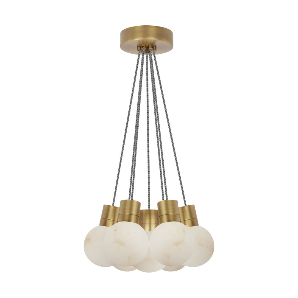 VISUAL COMFORT MODERN, MINA ALABASTER CHANDELIER, CHANDELIER LIGHT