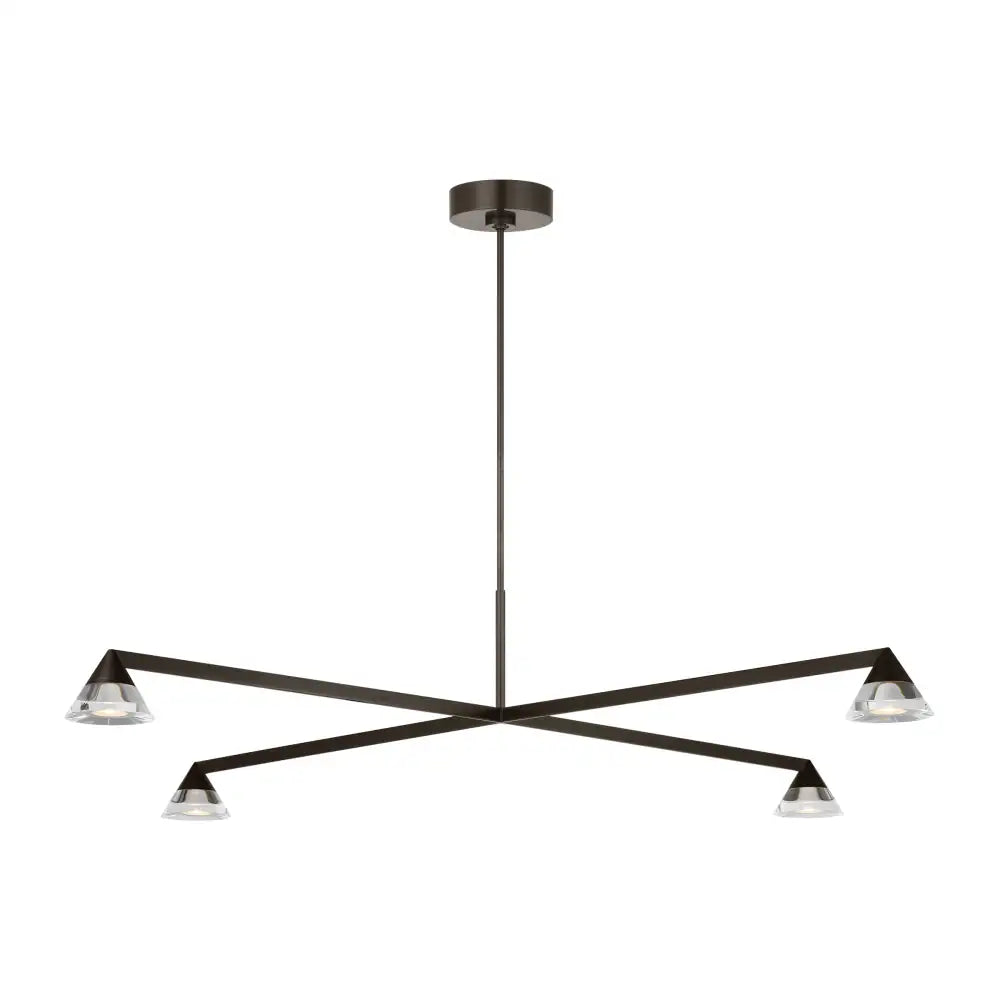 VISUAL COMFORT MODERN, MIDRAND CRYSTAL CHANDELIER, CHANDELIER LIGHT