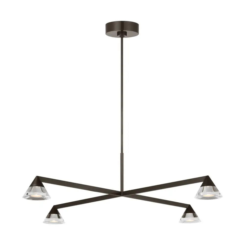 VISUAL COMFORT MODERN, MIDRAND CRYSTAL CHANDELIER, CHANDELIER LIGHT