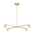 VISUAL COMFORT MODERN, MIDRAND CRYSTAL CHANDELIER, CHANDELIER LIGHT