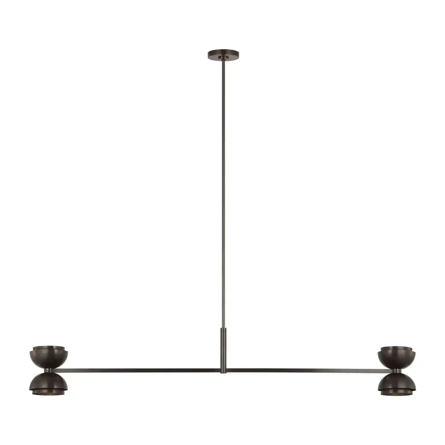 VISUAL COMFORT MODERN, SHANTI X-LARGE LINEAR CHANDELIER, PENDANT LIGHT