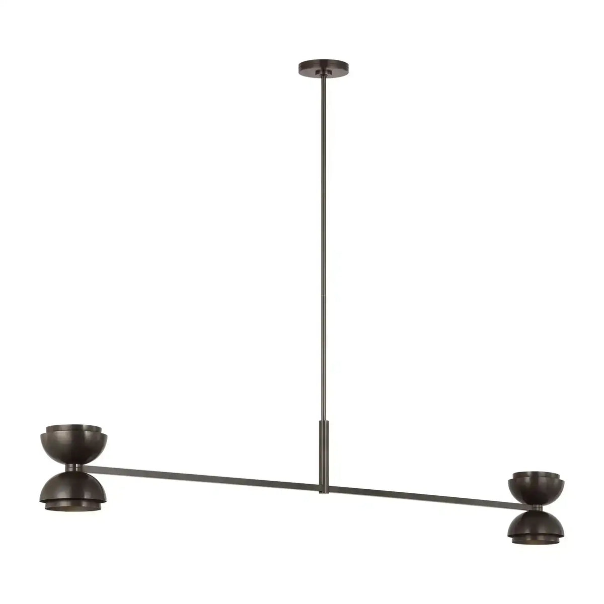 VISUAL COMFORT MODERN, SHANTI X-LARGE LINEAR CHANDELIER, PENDANT LIGHT