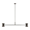 VISUAL COMFORT MODERN, SHANTI X-LARGE LINEAR CHANDELIER, PENDANT LIGHT