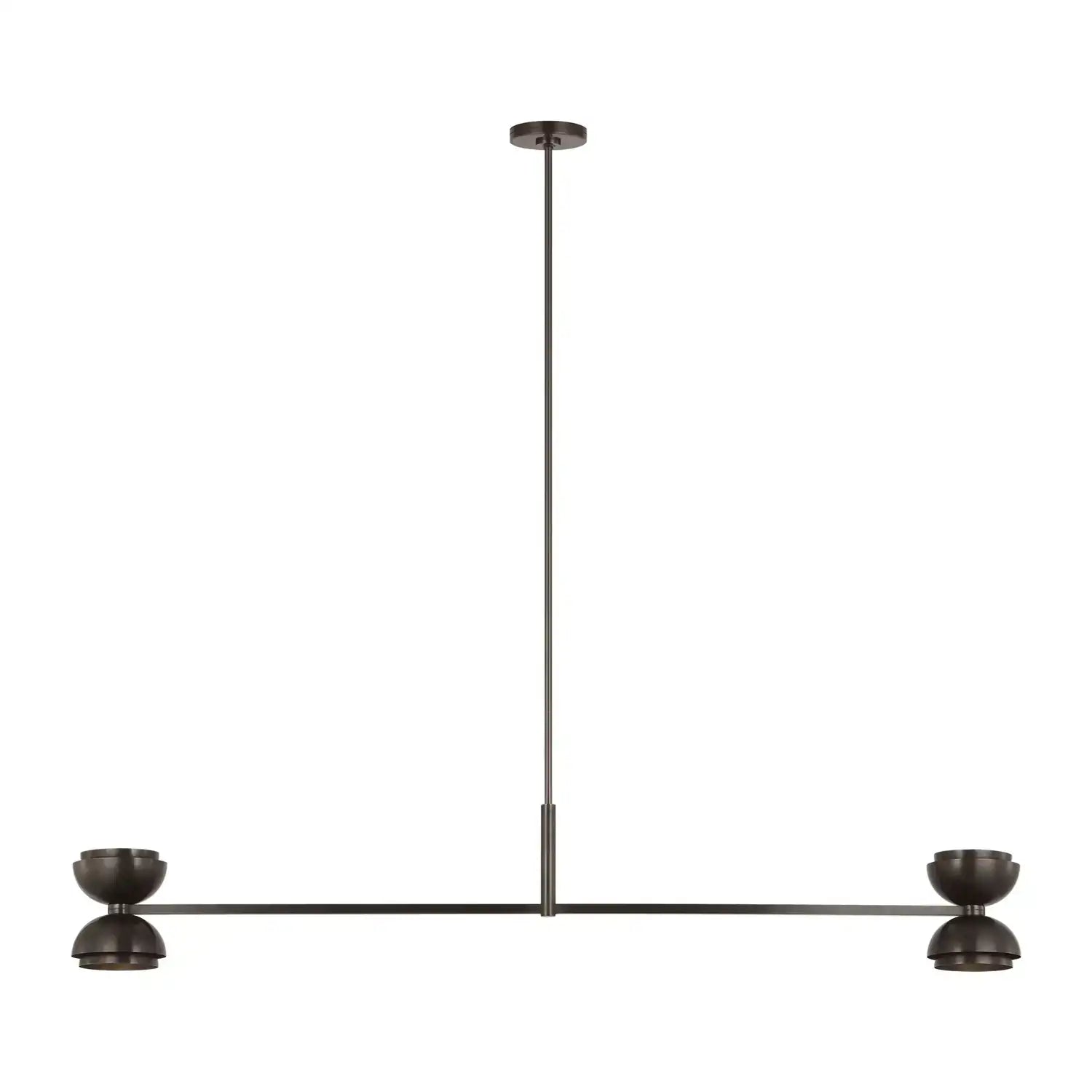 VISUAL COMFORT MODERN, SHANTI X-LARGE LINEAR CHANDELIER, PENDANT LIGHT