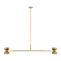 VISUAL COMFORT MODERN, SHANTI X-LARGE LINEAR CHANDELIER, PENDANT LIGHT