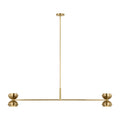 VISUAL COMFORT MODERN, SHANTI X-LARGE LINEAR CHANDELIER, PENDANT LIGHT
