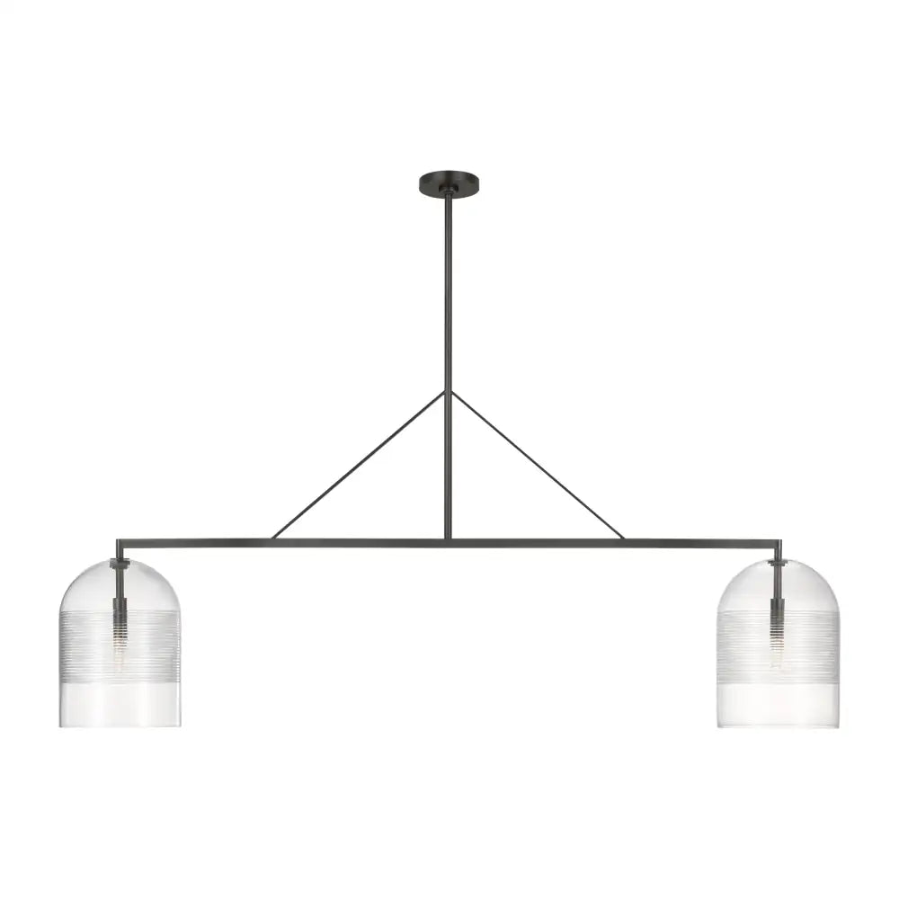 VISUAL COMFORT MODERN, LEANO LINEAR CHANDELIER, CHANDELIER LIGHT