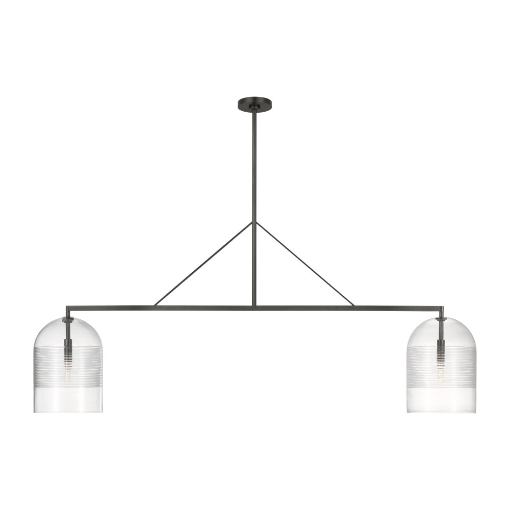 VISUAL COMFORT MODERN, LEANO LINEAR CHANDELIER, CHANDELIER LIGHT