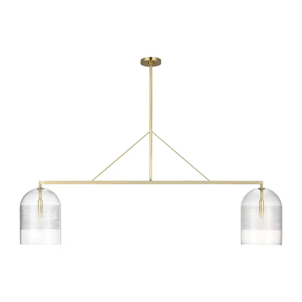 VISUAL COMFORT MODERN, LEANO LINEAR CHANDELIER, CHANDELIER LIGHT