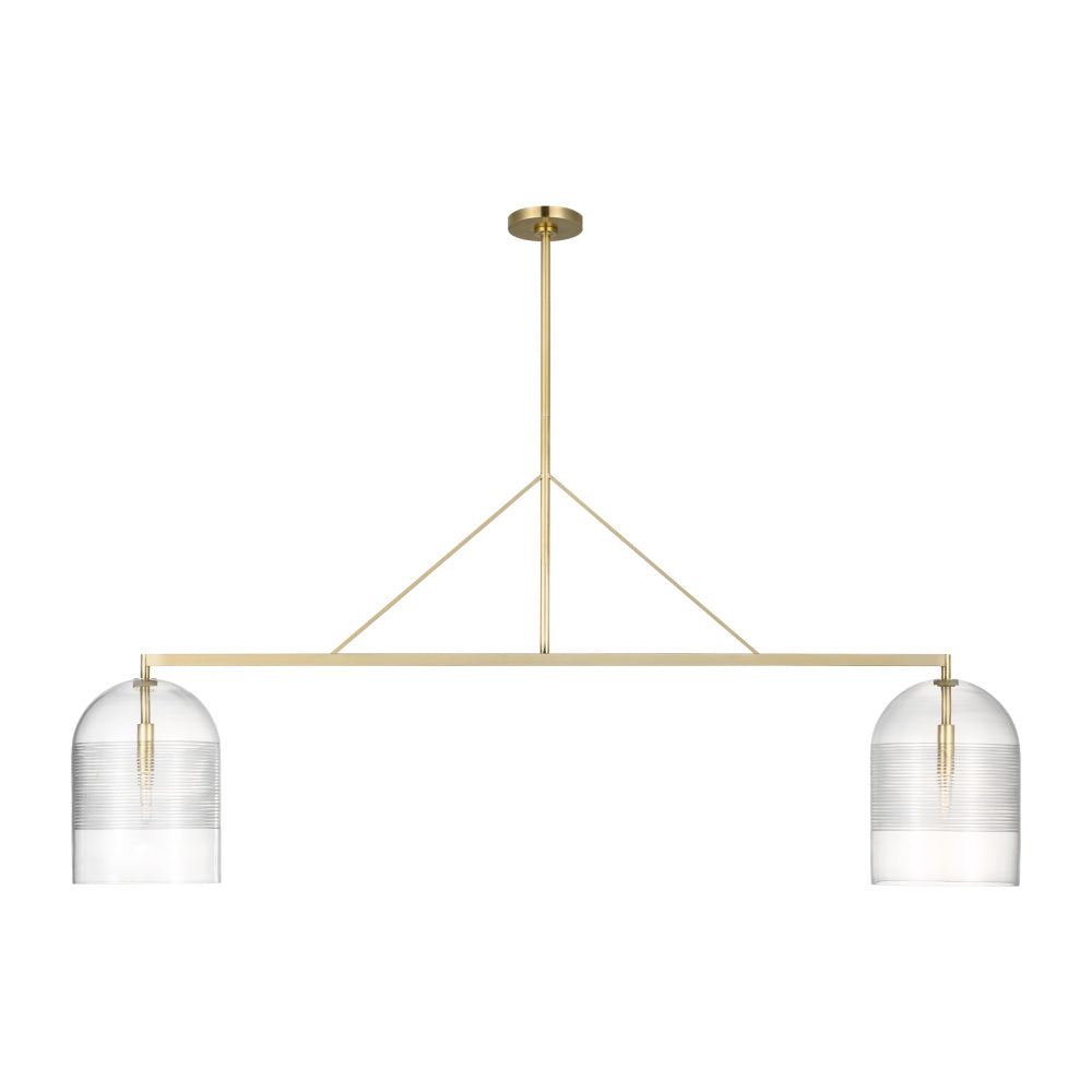 VISUAL COMFORT MODERN, LEANO LINEAR CHANDELIER, CHANDELIER LIGHT