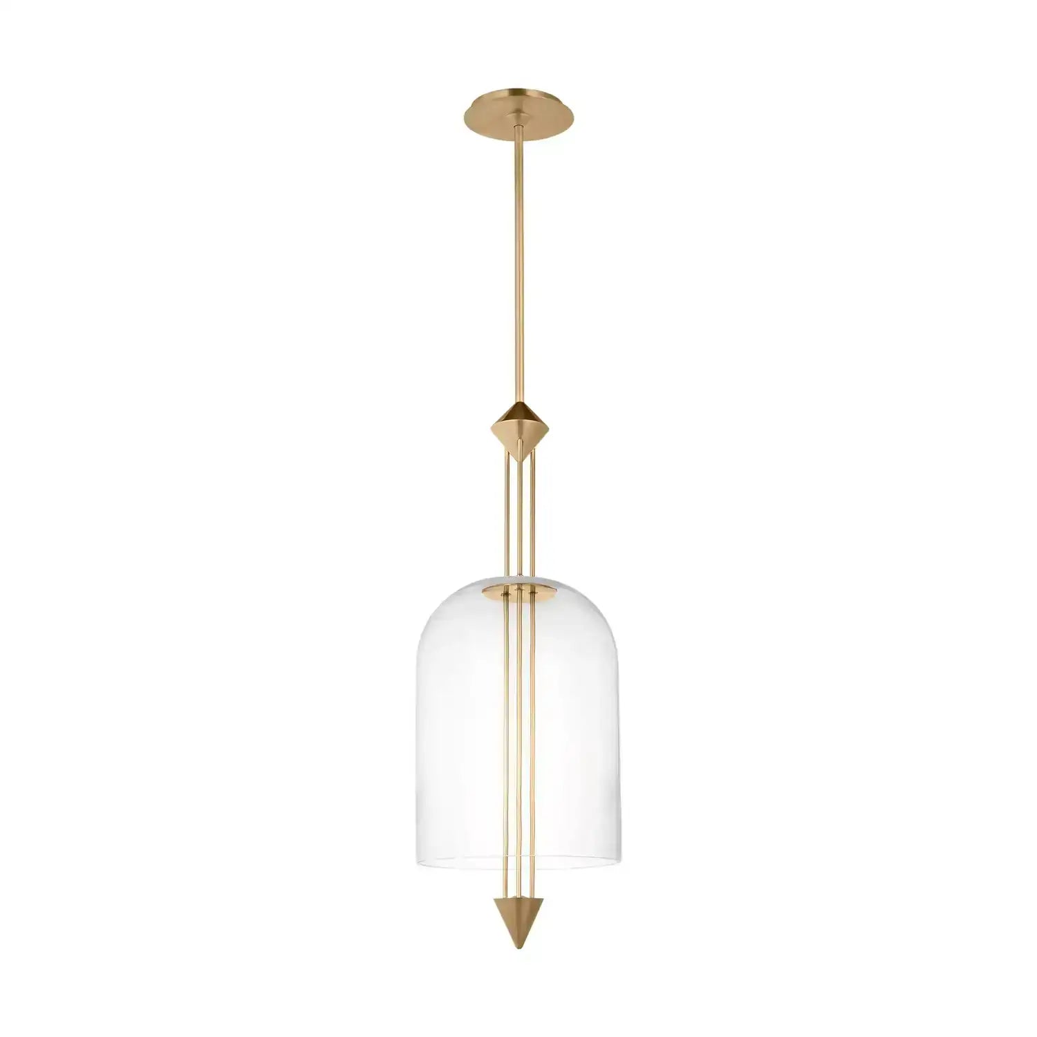VISUAL COMFORT MODERN, CATHEDRAL PENDANT, PENDANT LIGHT