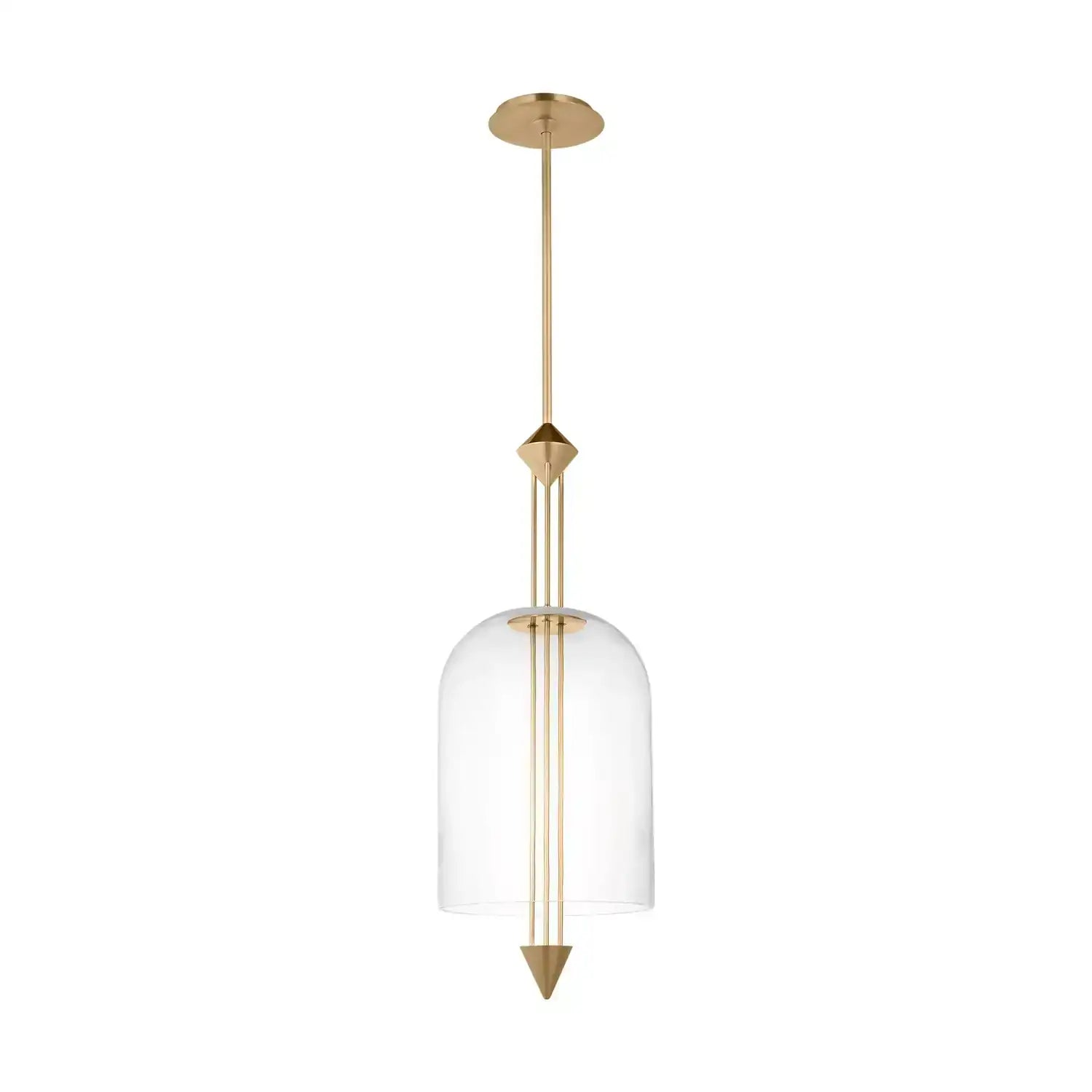VISUAL COMFORT MODERN, CATHEDRAL PENDANT, PENDANT LIGHT