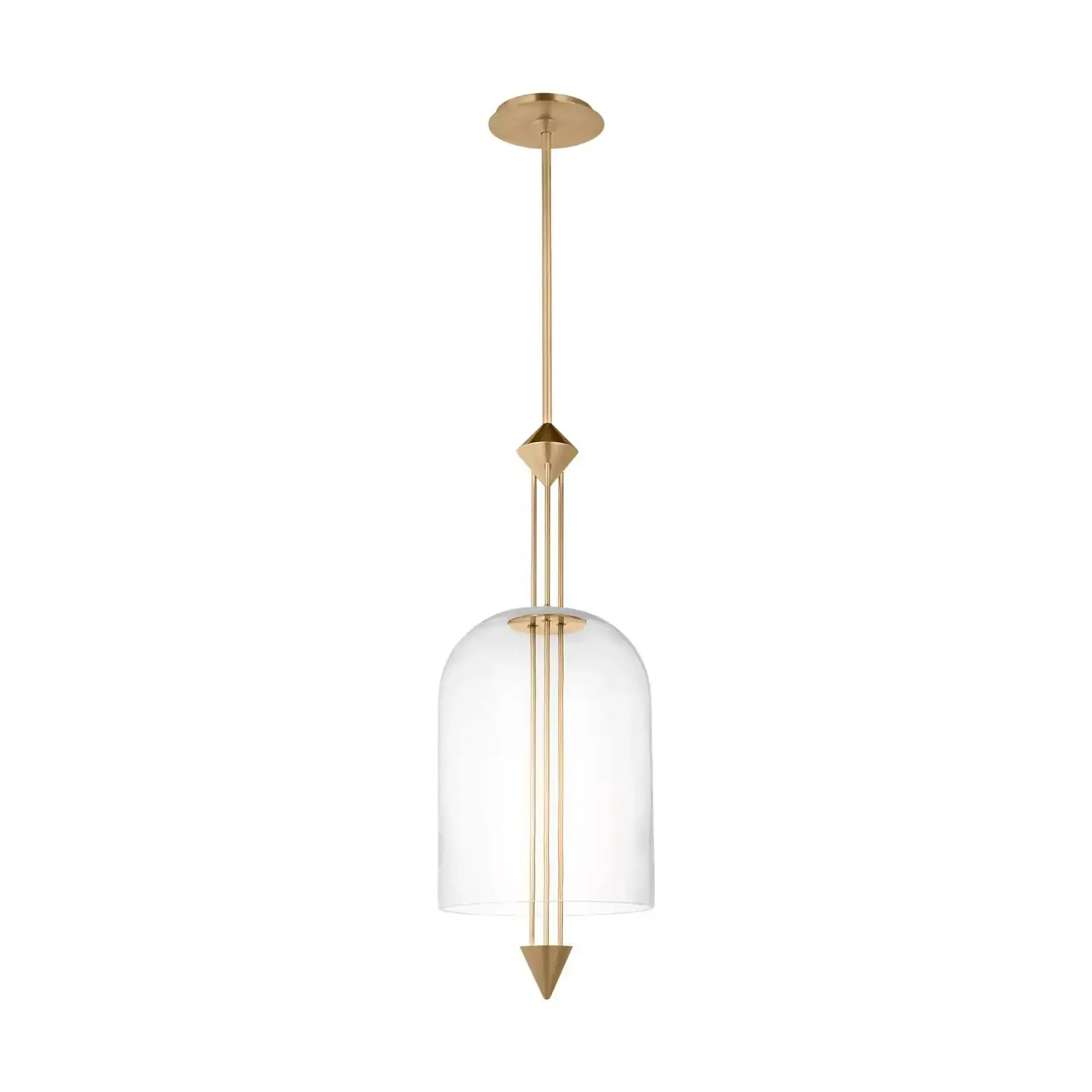 VISUAL COMFORT MODERN, CATHEDRAL PENDANT, PENDANT LIGHT