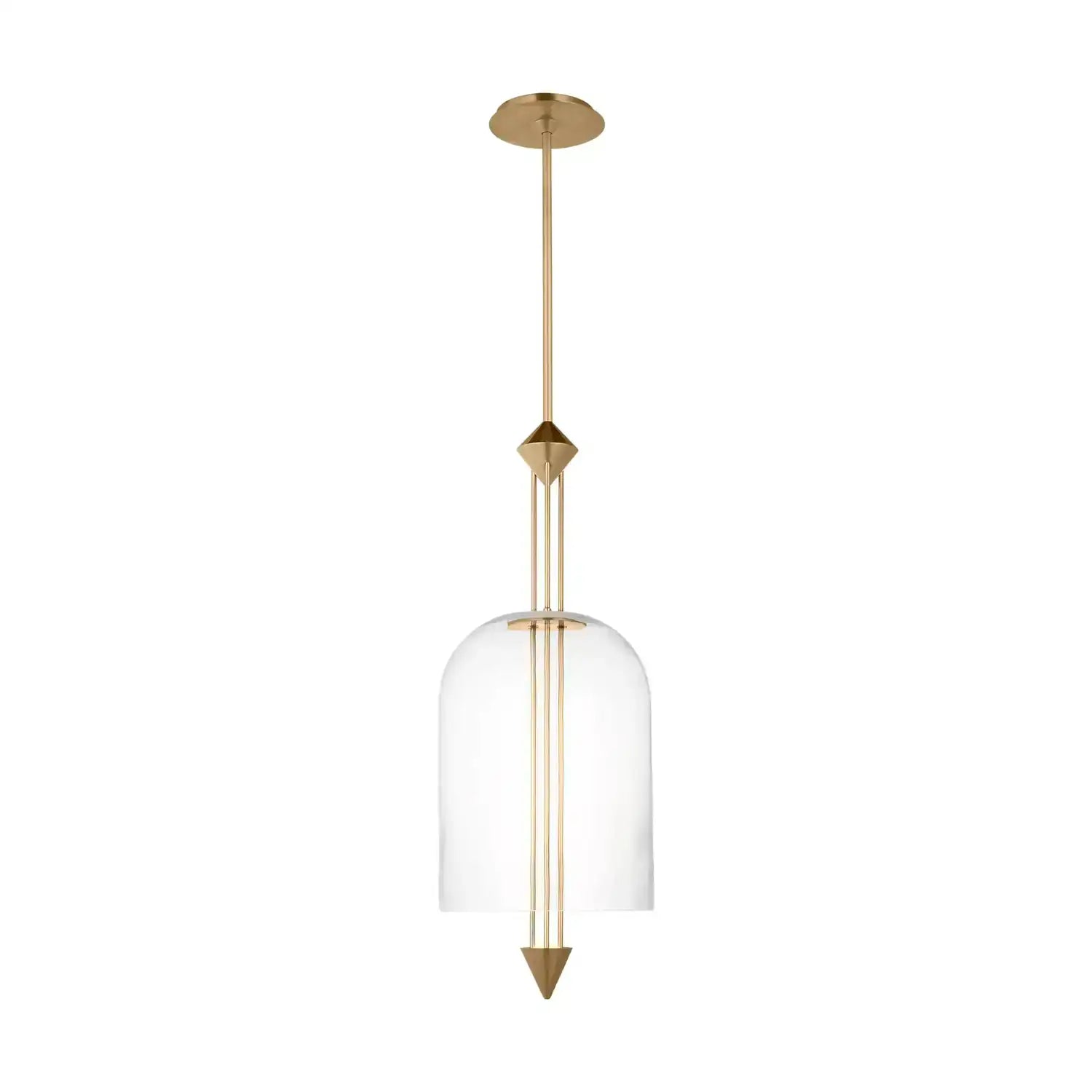 VISUAL COMFORT MODERN, CATHEDRAL PENDANT, PENDANT LIGHT