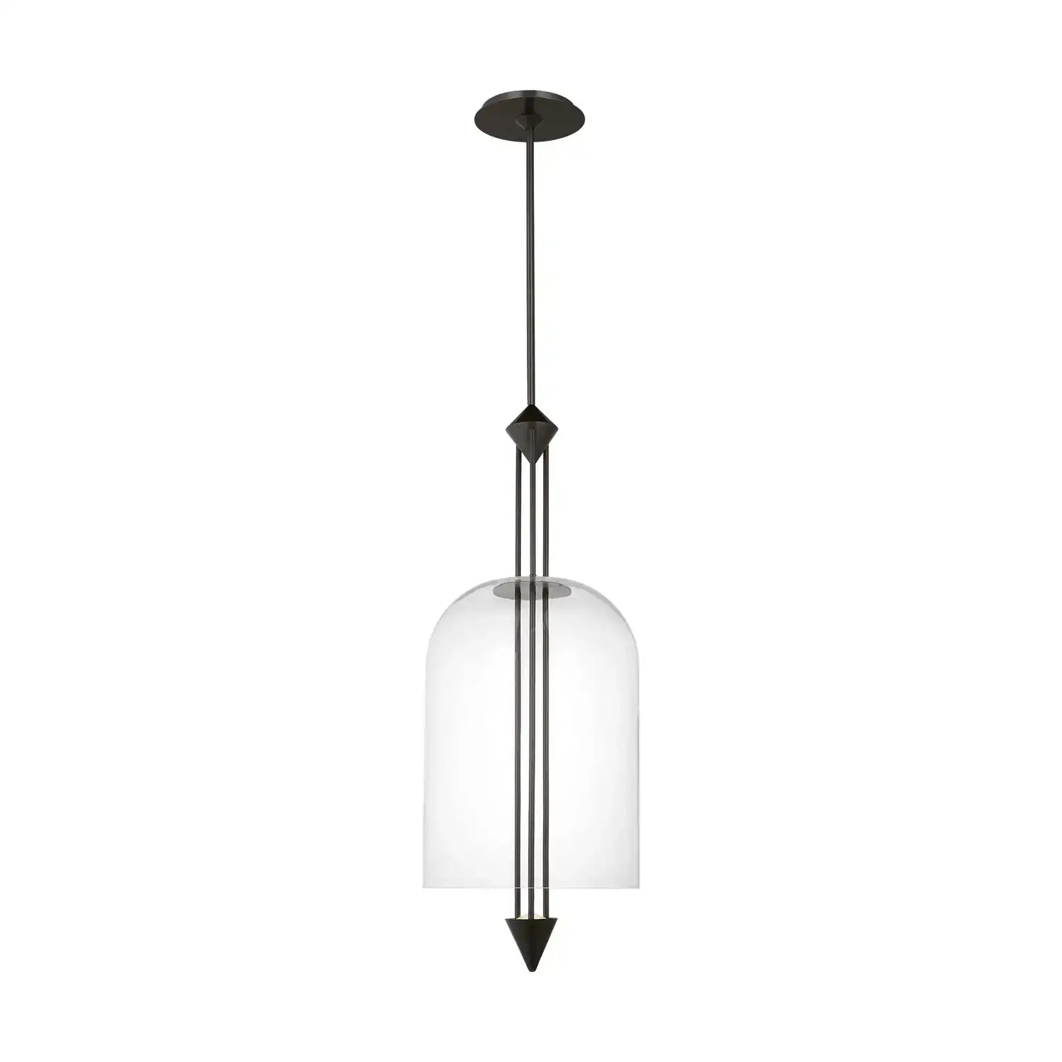 VISUAL COMFORT MODERN, CATHEDRAL PENDANT, PENDANT LIGHT