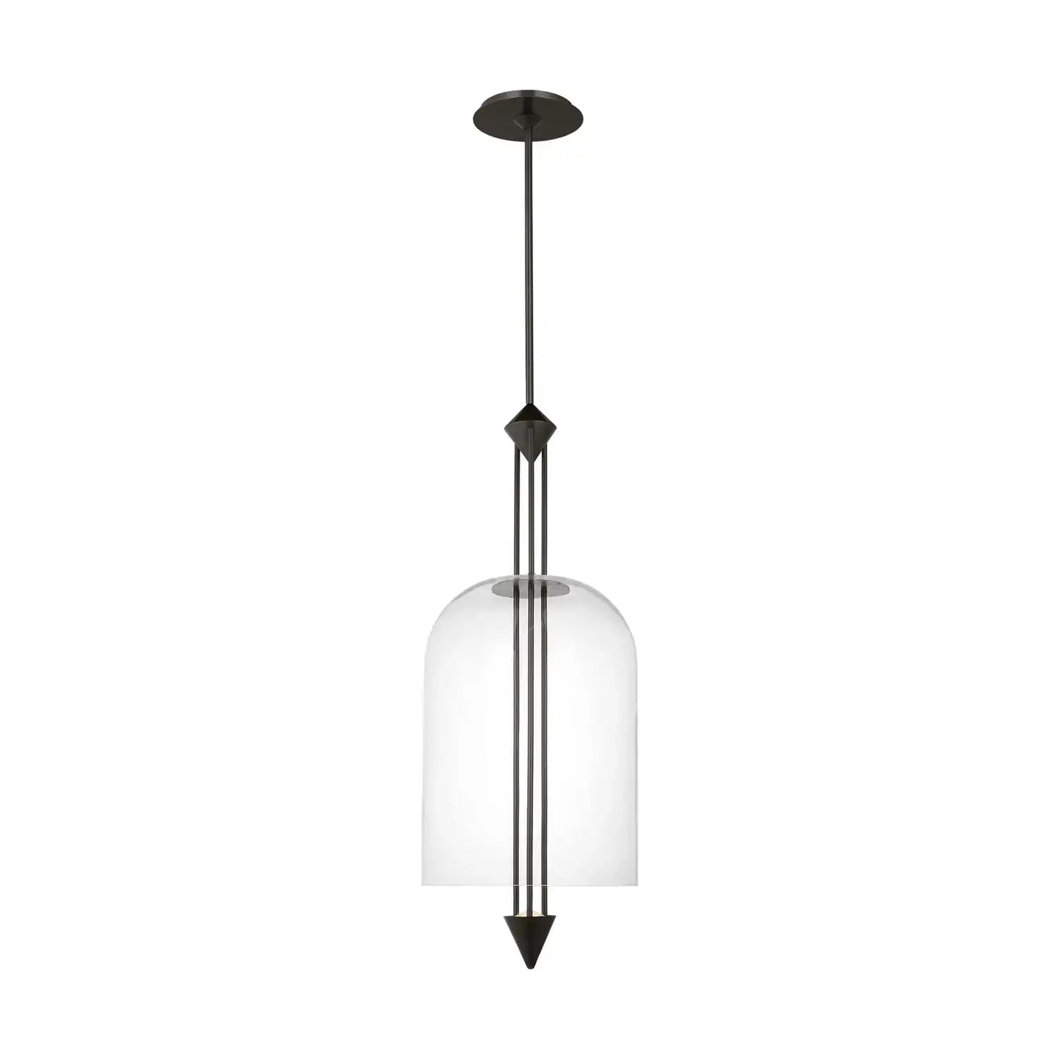 VISUAL COMFORT MODERN, CATHEDRAL PENDANT, PENDANT LIGHT