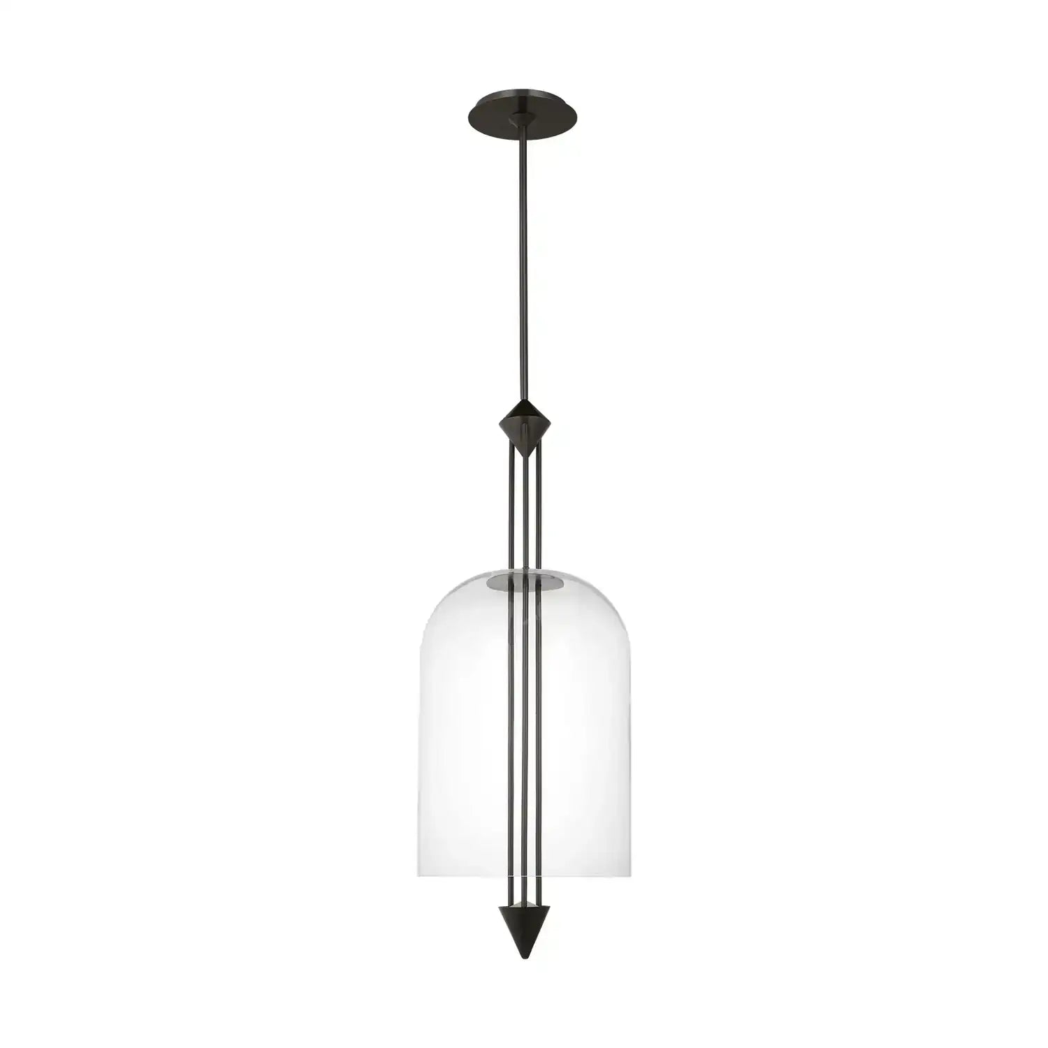 VISUAL COMFORT MODERN, CATHEDRAL PENDANT, PENDANT LIGHT