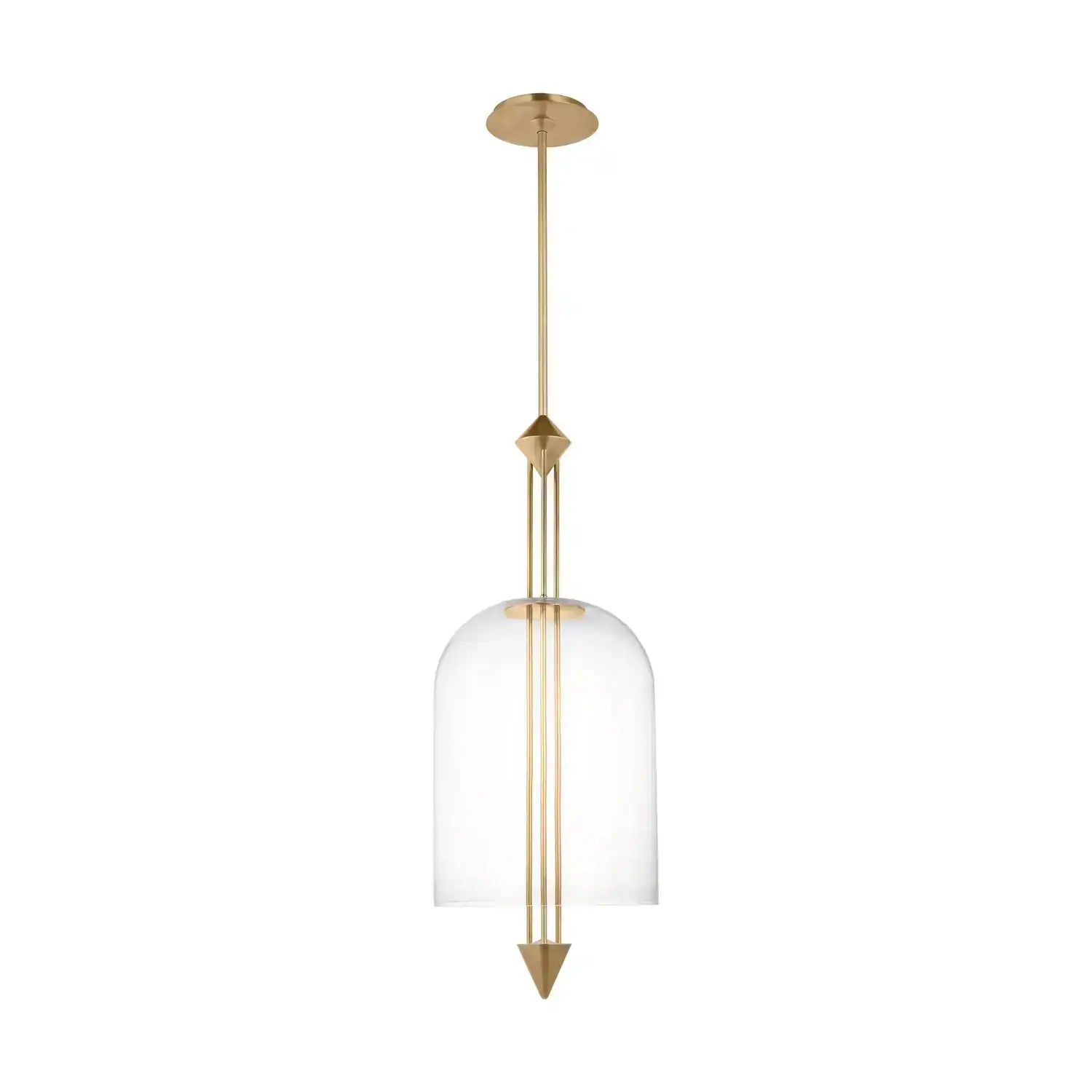 VISUAL COMFORT MODERN, CATHEDRAL PENDANT, PENDANT LIGHT